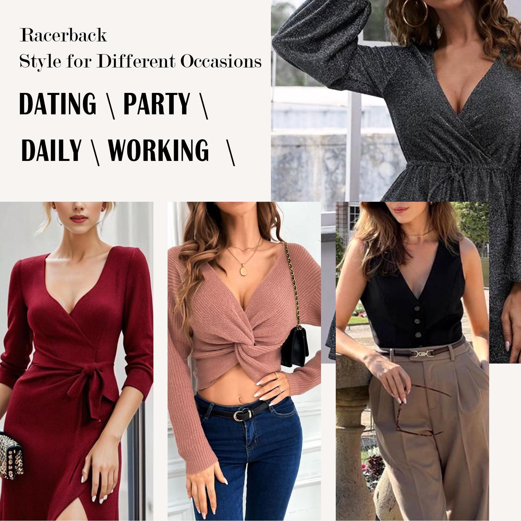 DotVol Soutines-Gorge Grande Taille Boucle Avant Dentelle sous-vêtements sans Rembourrage minimiseurs Fort Poitrine réglable Racerback Comfort Bustier
