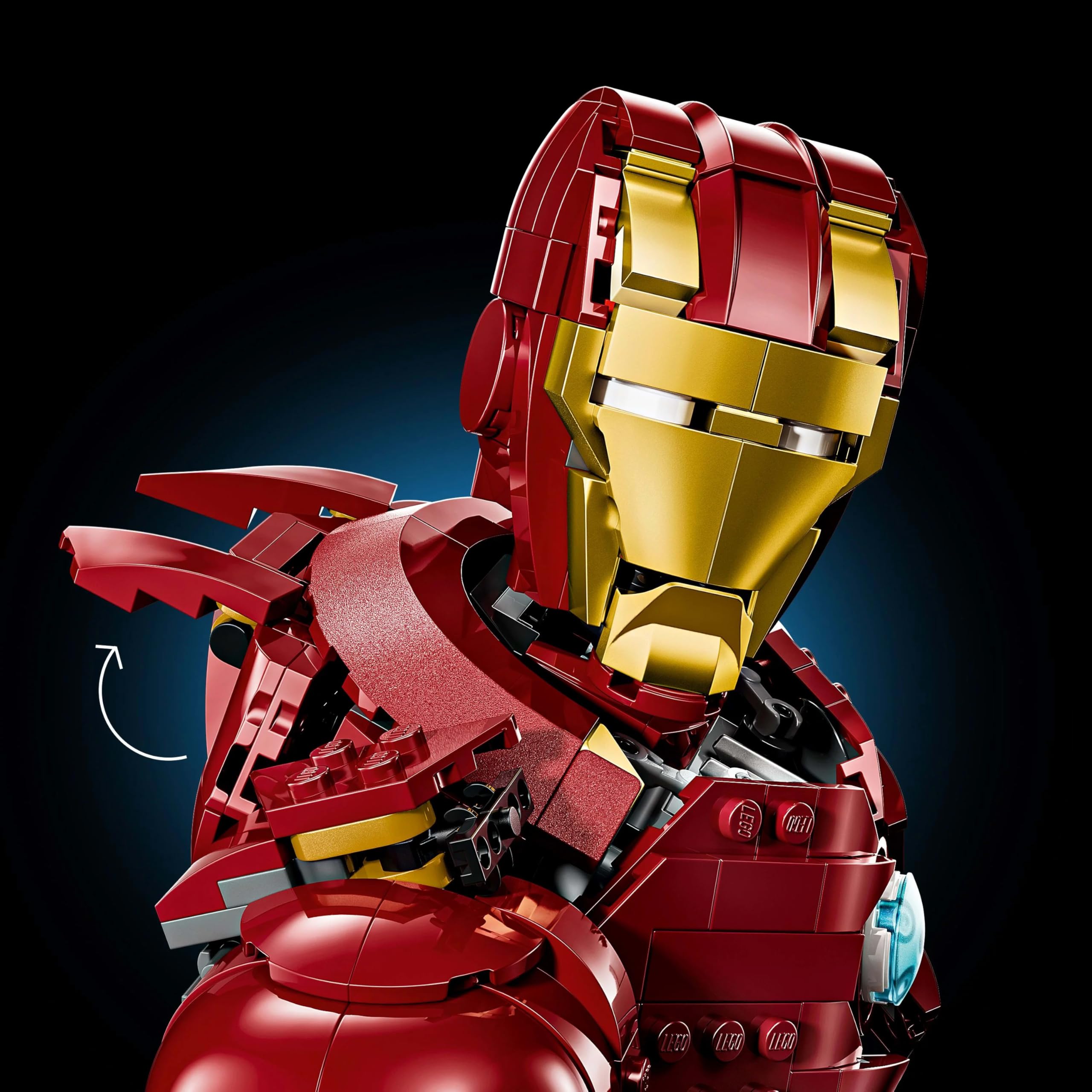 LEGO | Marvel Popiersie Iron Mana MK4 76327