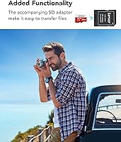 Vista 35 de Lexar E-Series - Tarjeta micro SD de 64 GB, tarjeta de memoria flash microSDXC UHS-I con adaptador, 100 MB/s, C10, U3, A1, V30, Full HD, 4K UHD