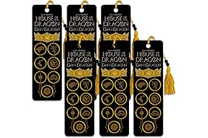 House of Dragons Merchandise: Bookmarks Bundle for Party Favors