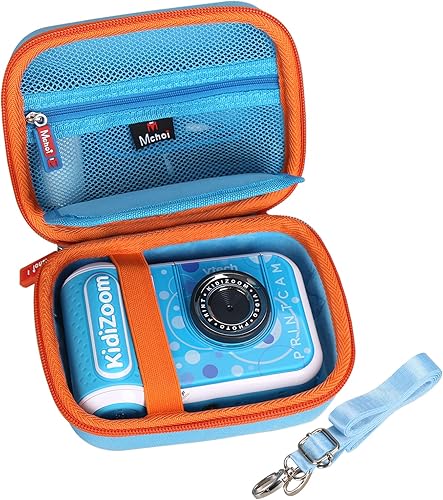Miniatura 3 de Mchoi Estuche rígido de transporte adecuado para VTechKidiZoom PrintCam y papel de repuesto de cámara de impresión térmica, a prueba de golpes,