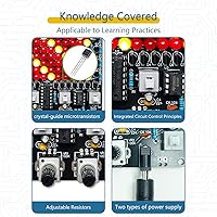 Vista 5 de EI - Luces de persecución electrónicas con luces LED, kits de práctica de soldadura, kits de bricolaje electrónicos, kits de soldadura
