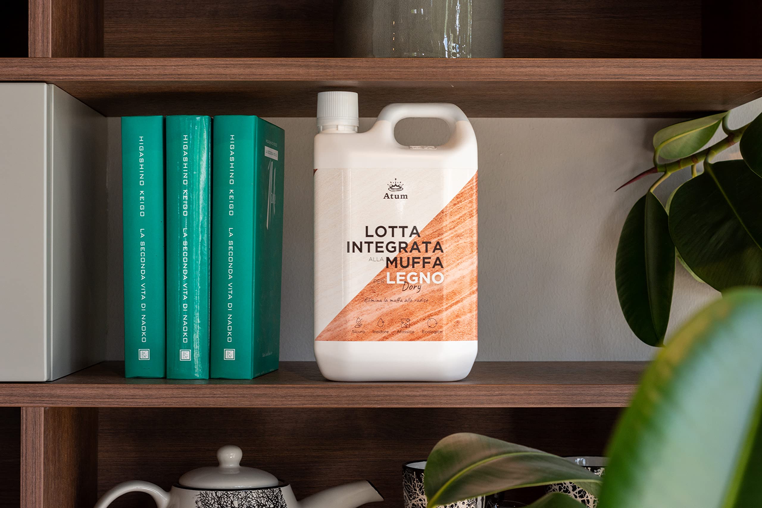 Dory - Elimina el moho de muebles, armarios y madera, ecológico, sin olores (2 l)