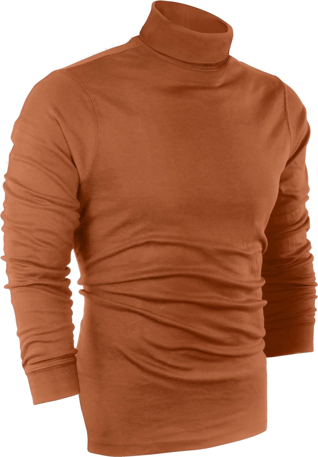 Utopia Wear Turtleneck Men Slim Fit UPF 50+ Lightweight Pullover Sweater Long Sleeves Top