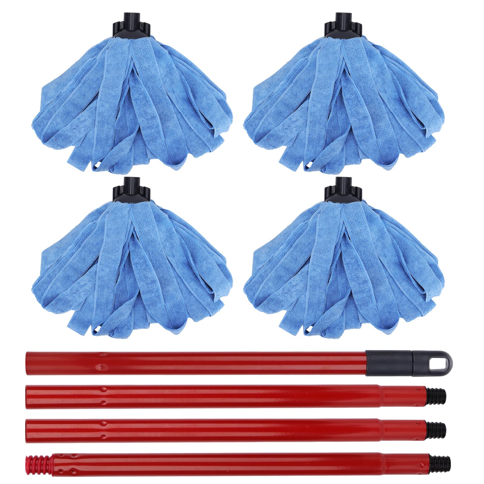 Tête de balai microfibre pour remplacer vos franges usées - 7