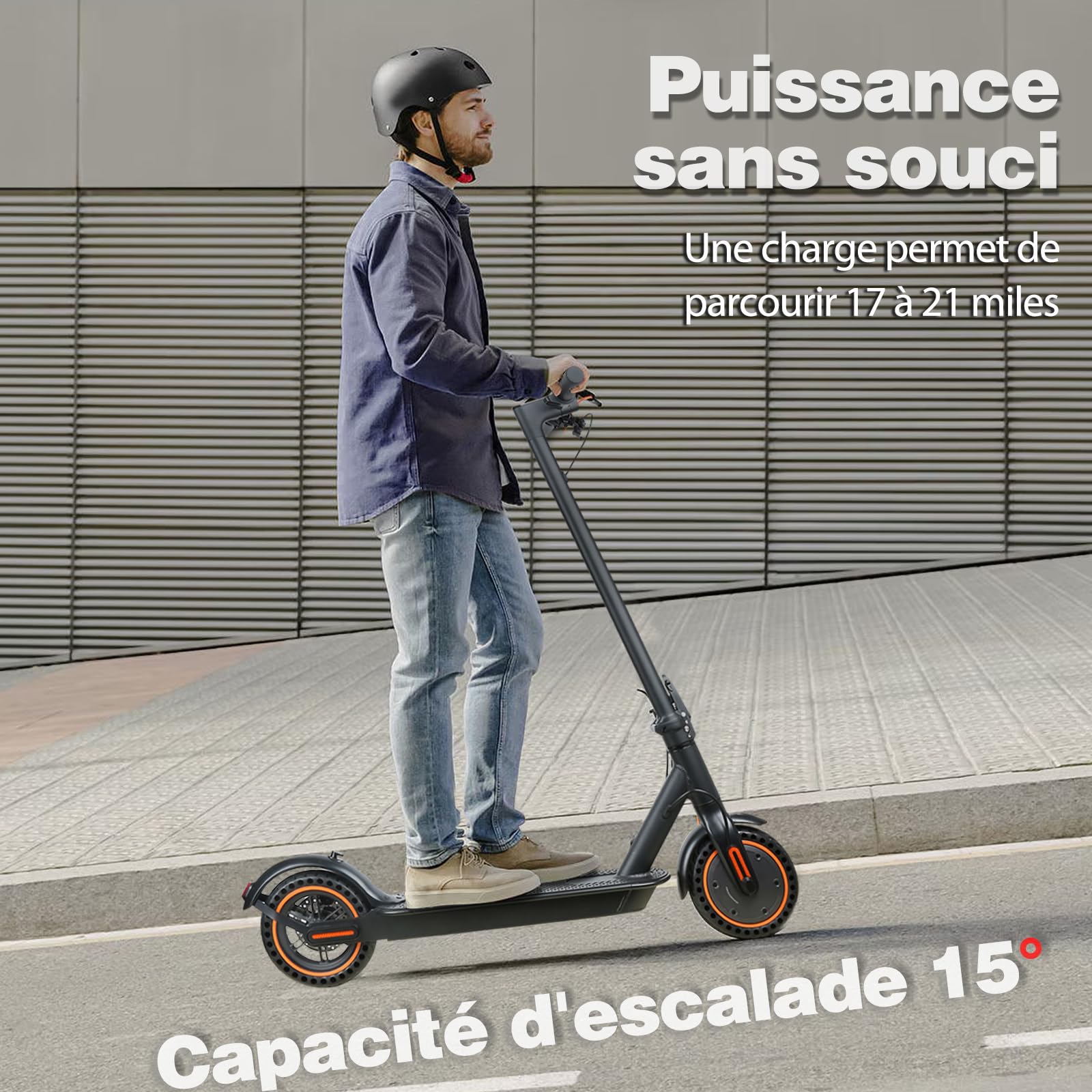 Trottinette Electrique Adulte, Endurance 30 Km, Vitesse Maximale 25 Km/h, Scooter éLectrique Universel pour Hommes et Femmes,Convient Aux Enfants De 10 Ans Et Plus, Noire/Loisirs et Divertissements