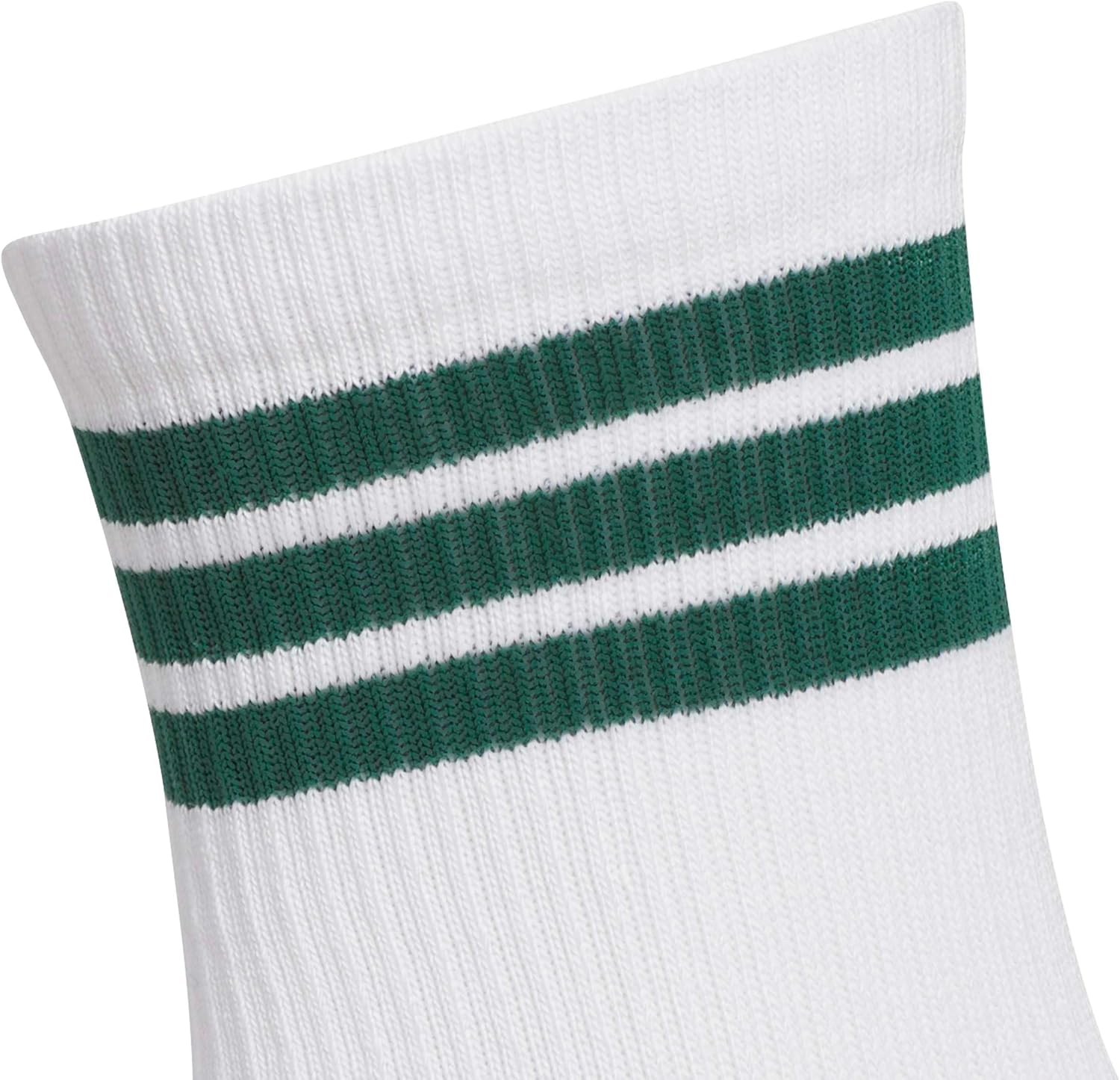 adidas Unisex 3-STRIPE HALF CREW GOLF SOCK