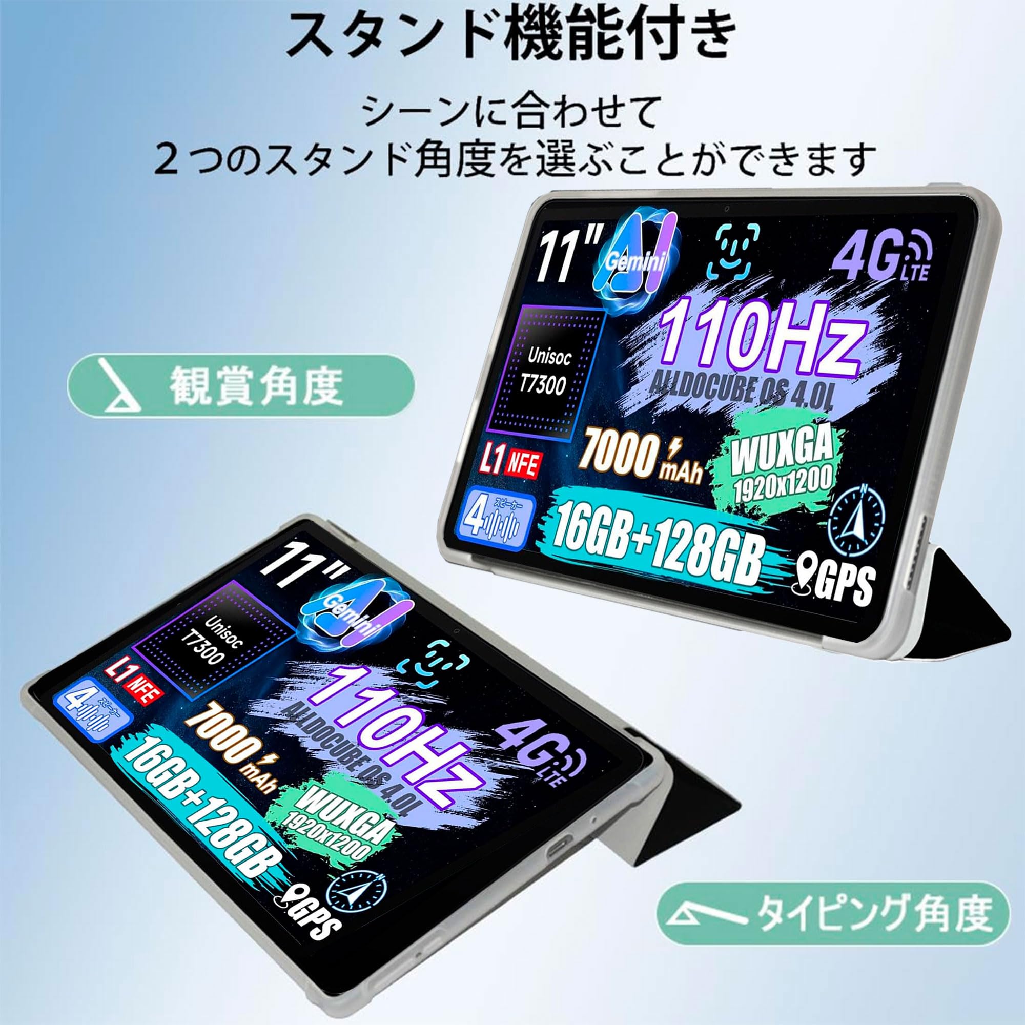 Amazon.co.jp: For ALLDOCUBE iPlay 70E T1160 用のタブレットケース