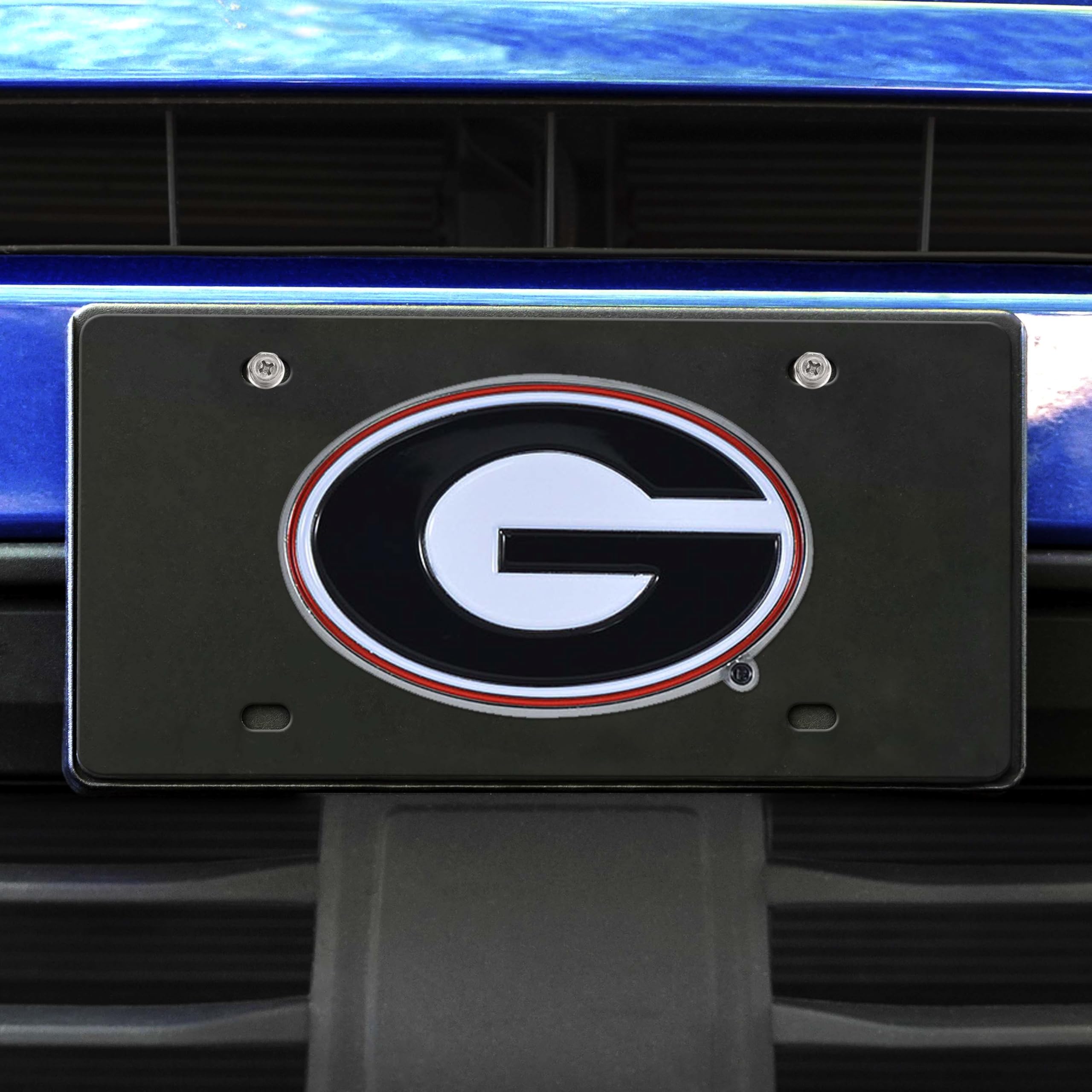 Alabama Embossed Aluminum Team Color Vanity License Plate
