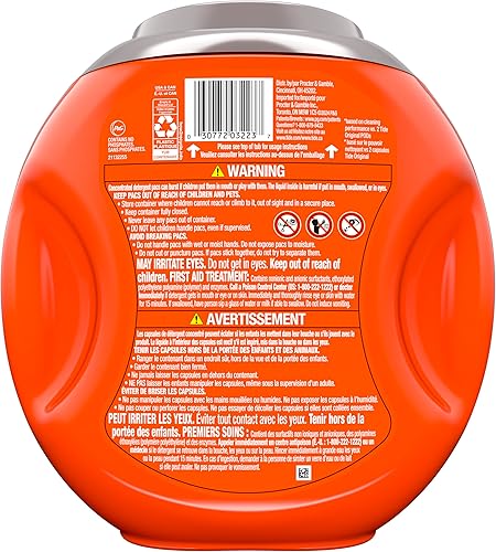 Vista 11 de Tide Odor Defense + Oxi - Paquete de detergente para ropa, aroma original, 32 unidades, avanzado antiolores y manchas