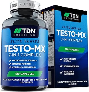 Test Boosters for Men - Premium Testosterone Supplement XL 60 Days Supply, Supports Normal Testosterone Levels & Muscle - Zinc & Magnesium Booster Male Supplement, UK Formulated - Packaging May Vary