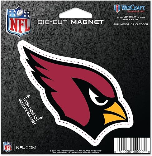 Wincraft NFL Die Cut Aimant, 4.5" x 6"