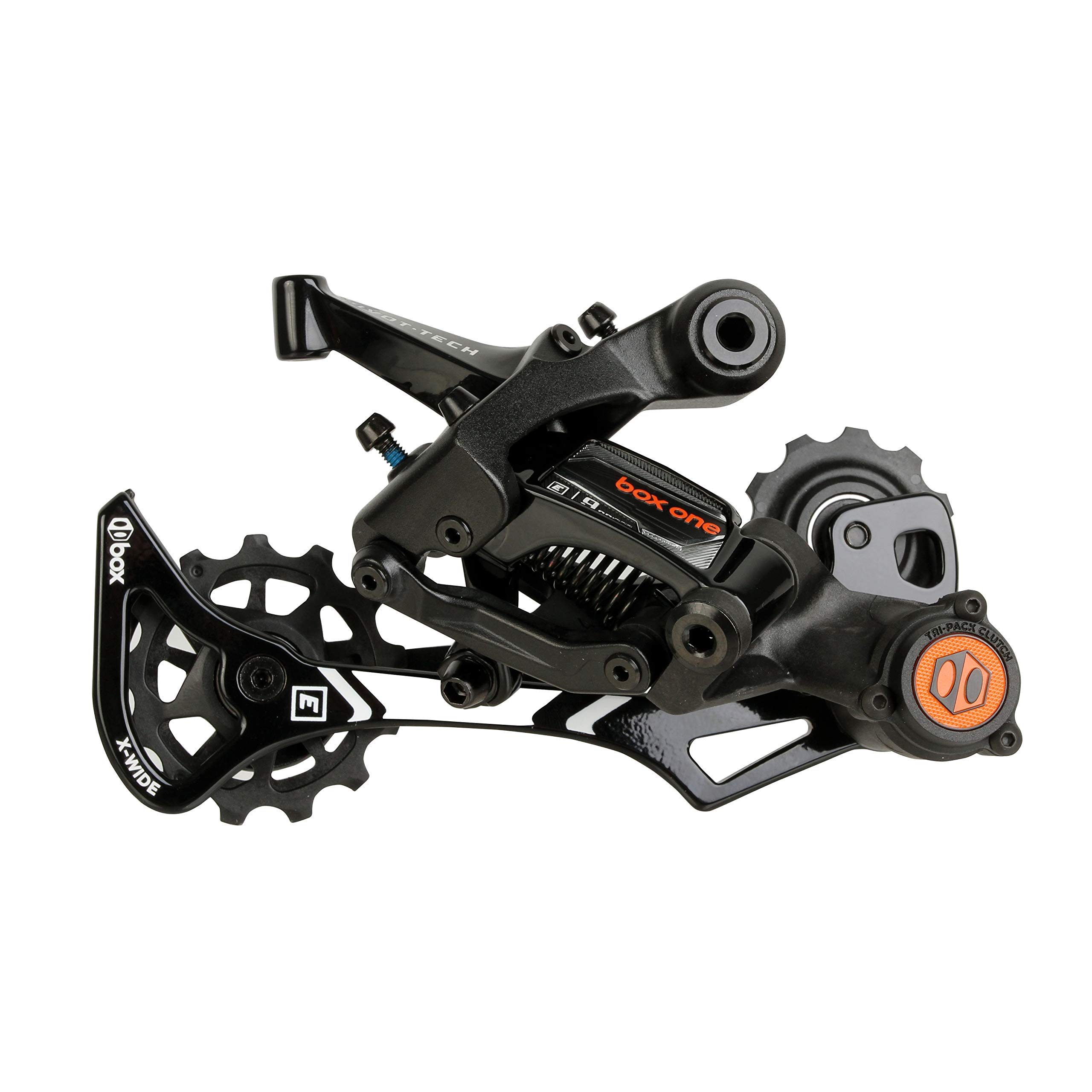 Box Deragliatore posteriore per bici elettrica, 9 velocità, BX-DR1-09AXWC-BK