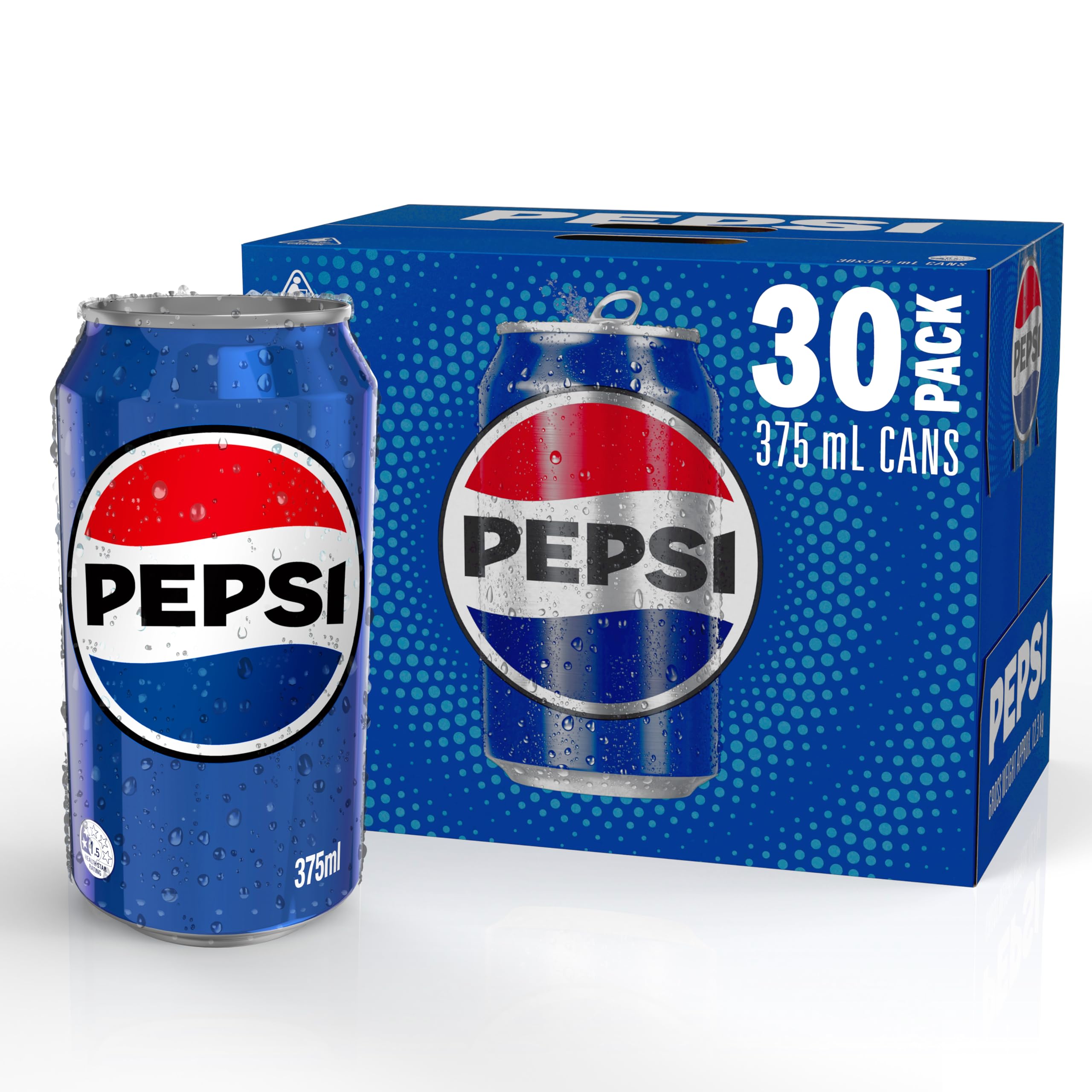 Pepsi Soft Drink, 30 x 375ml