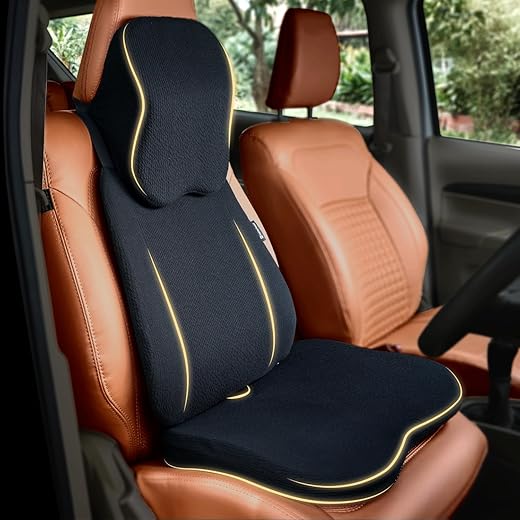 PosturePro Car Seat Cushions Combo - Black