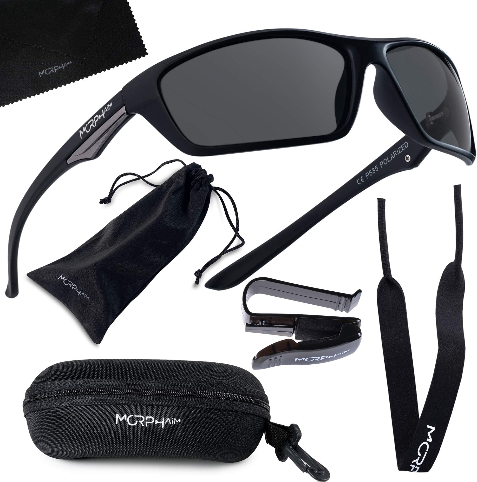 Polarized Sports Sunglasses for Men and Women - UV400 Protection and Glare Blocking