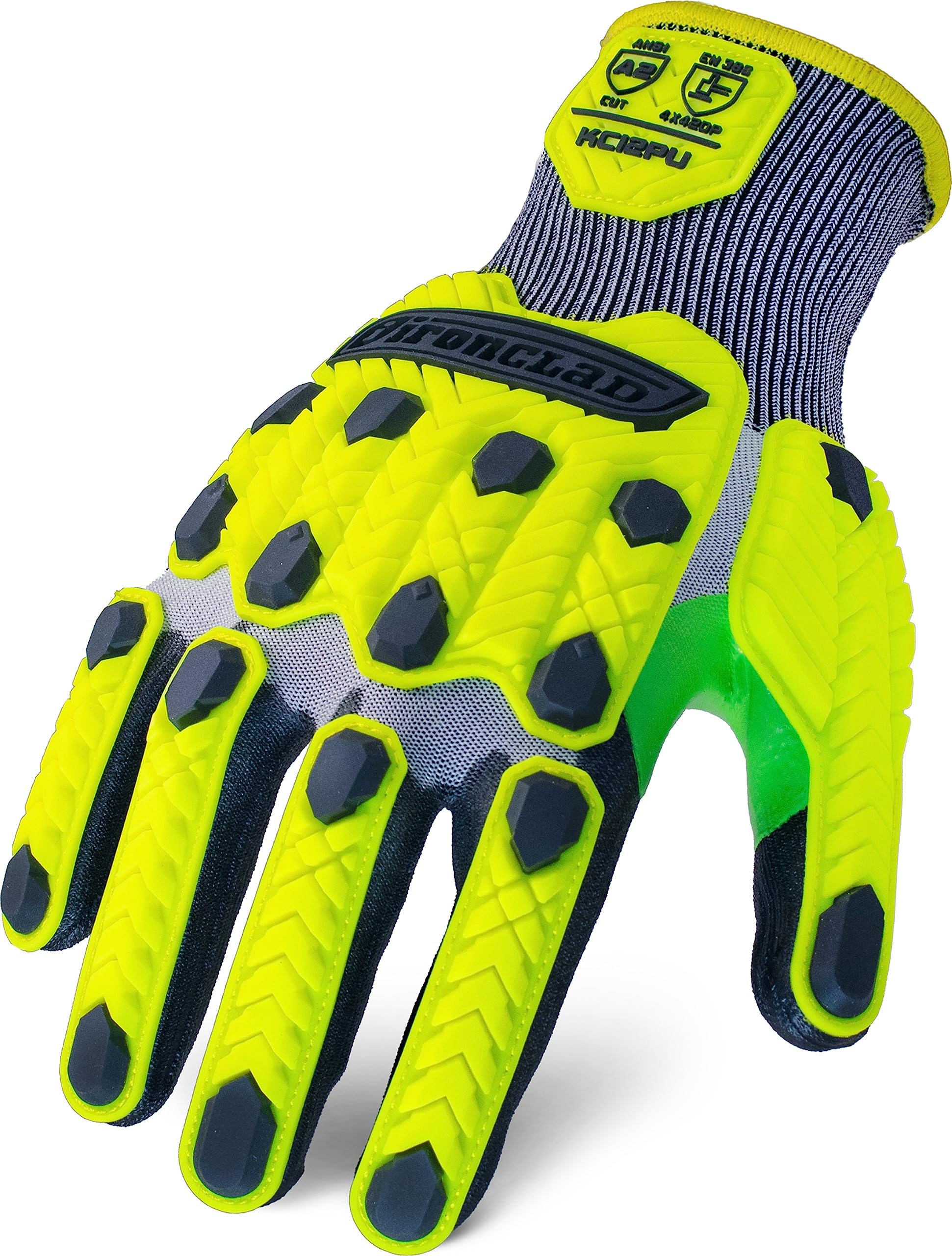 Low Profile Impact Cut A2 PU, Sized X-Small (1 Pair)