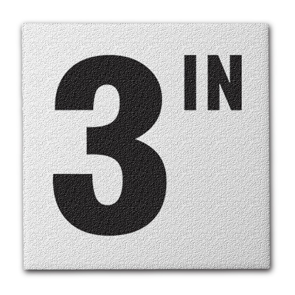 Ceramic Swimming Pool Deck Depth Marker 