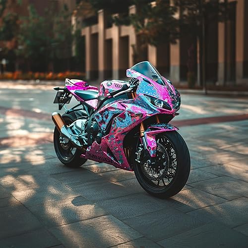 Miniatura 6 de Hemway Microfina con purpurina metálica automotriz de 1256 pulgadas, 0.004 pulgadas, 0.004 in, 100 micrones, 100 micrones, para uso con pintura en