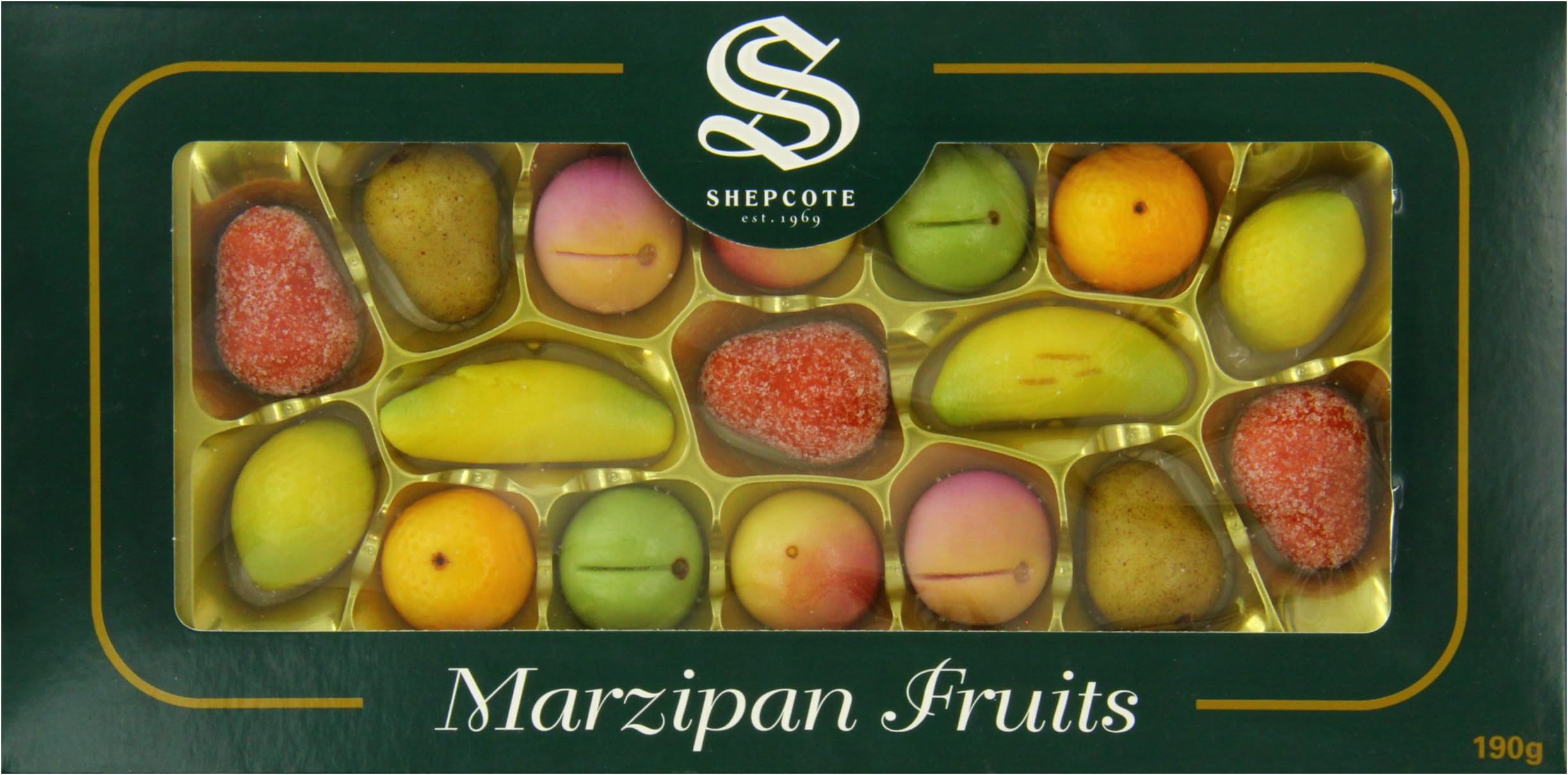 Shepcote Marzipan Fruits Gift Box 190 g