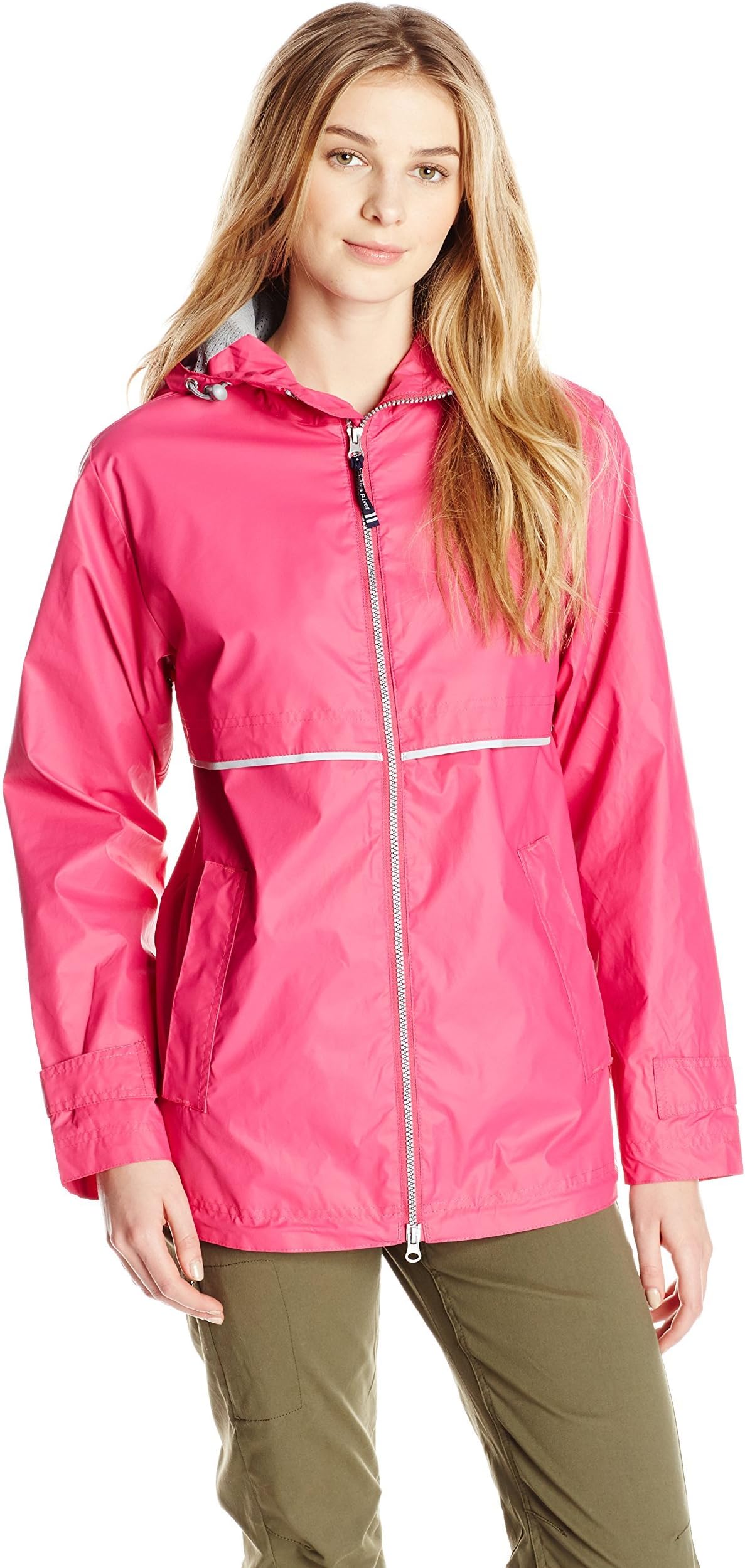 Charles River ApparelWomen's New Englander Wind & Waterproof Rain Jacket