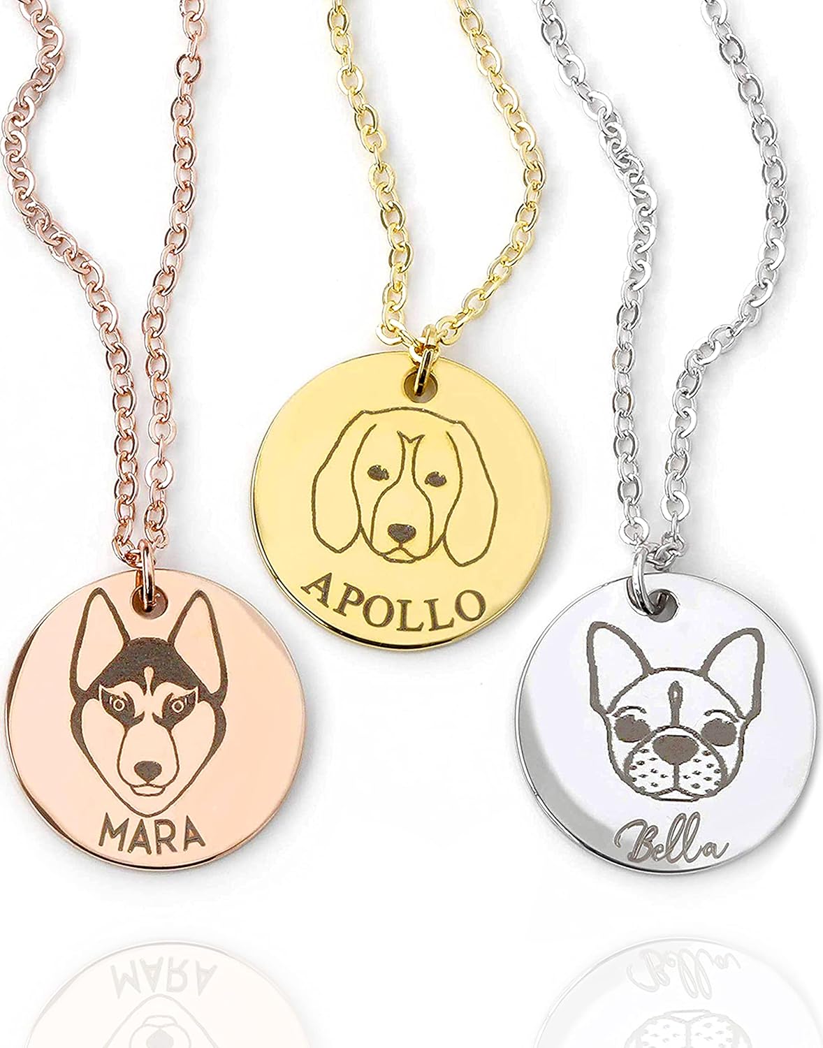 MignonandMignon Personalized Portrait Memorial Gift Dog