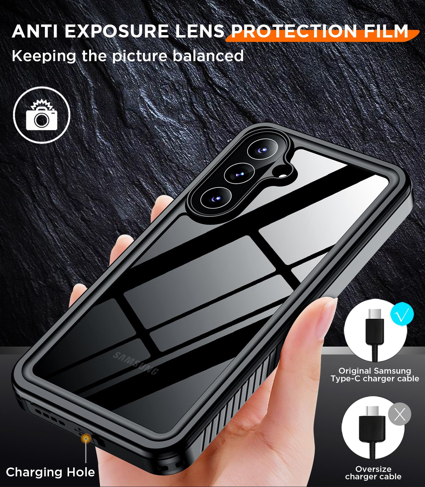 Custodia impermeabile per Samsung Galaxy S26 FE