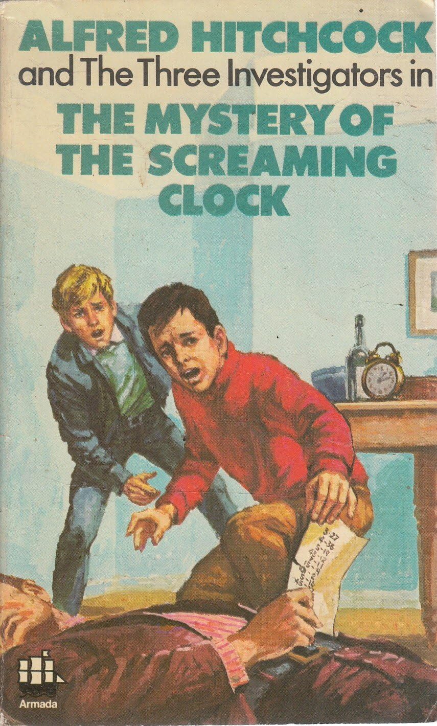 Alfred Hitchcock and The Three Investigators #9 THE MYSTERY OF THE SCREAMING CLOCK Paperback – 1 Jan. 1984