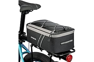 JXFUKAL Bike Accessories Rear Saddle Bag With Rain Cover