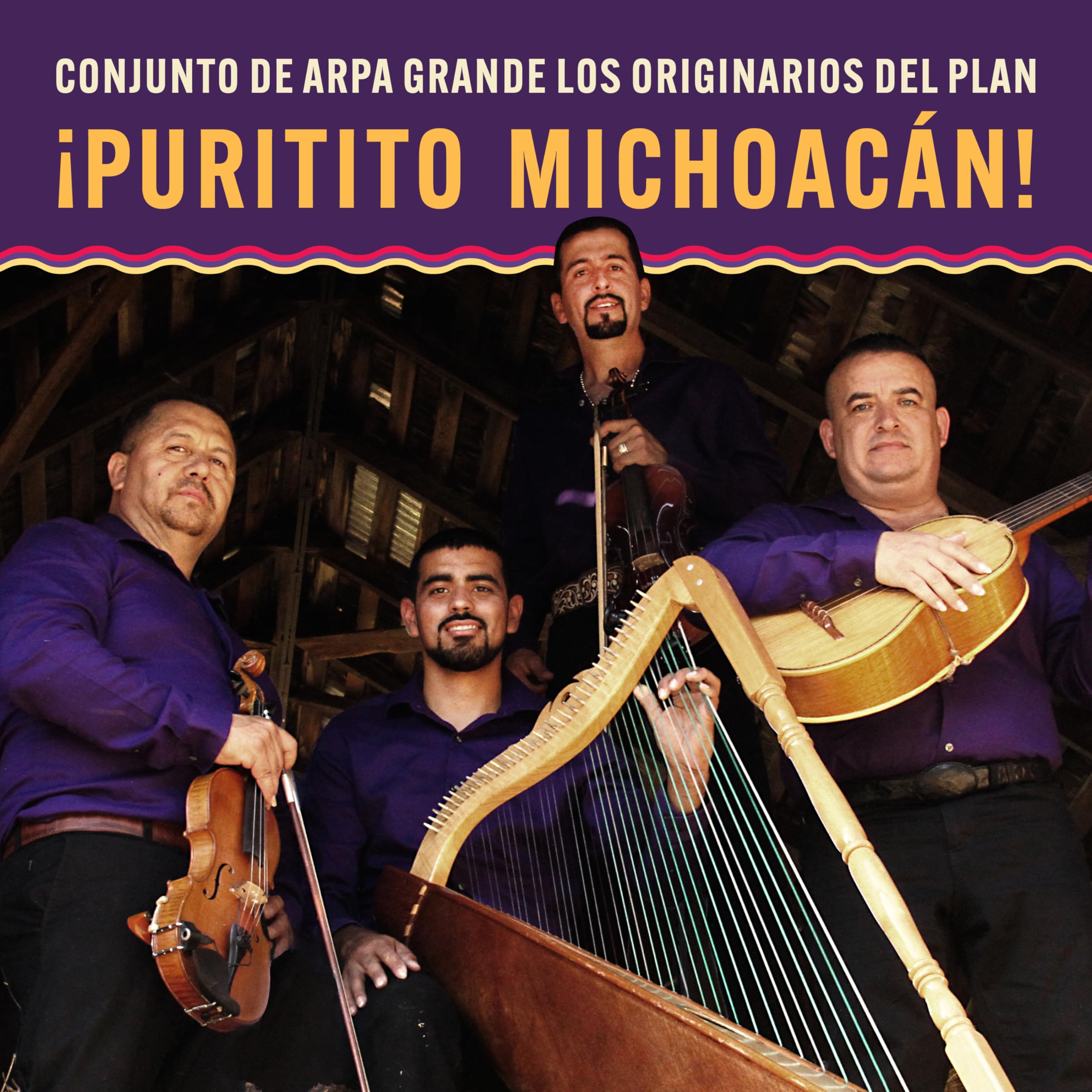 iPuritito Michoacan!: Conjunto de Arpa Grande Los Originarios del Plan