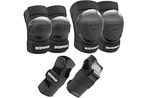 BODYPROX Protective Gear Set for Inline Skating, Skateboarding, and More