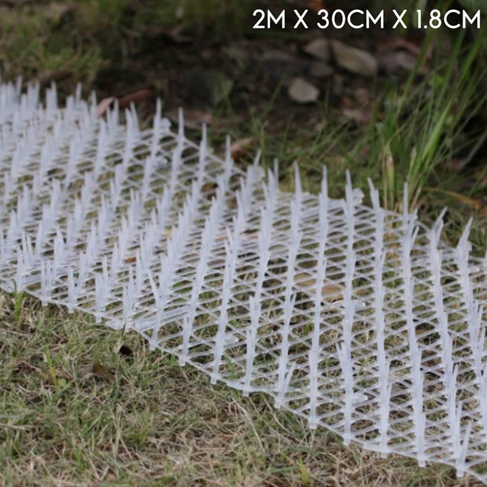 4X Ménage Jardin Chat Scat Tapis Piquage Bande Anti Chat Chien Répulsif Dissuasion Spike Tapis Jardin Fleur Plante Protecteur