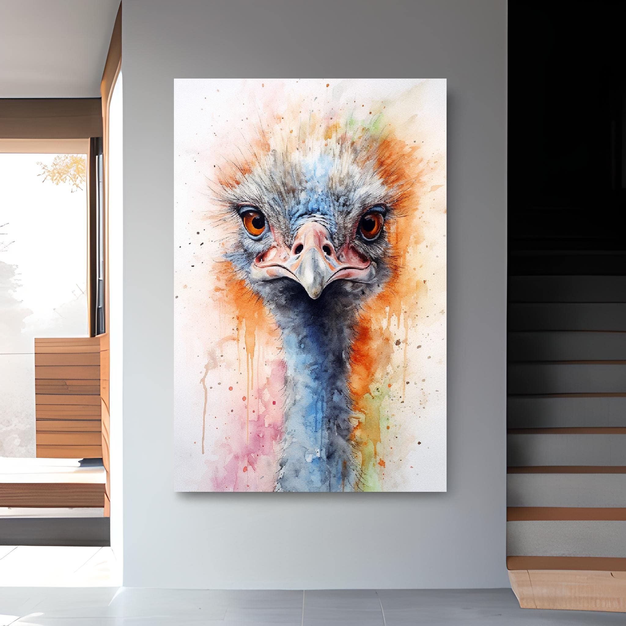 Amazon.co.jp: FICLUX 大きいサイズのキャンバスの絵画の壁の芸術