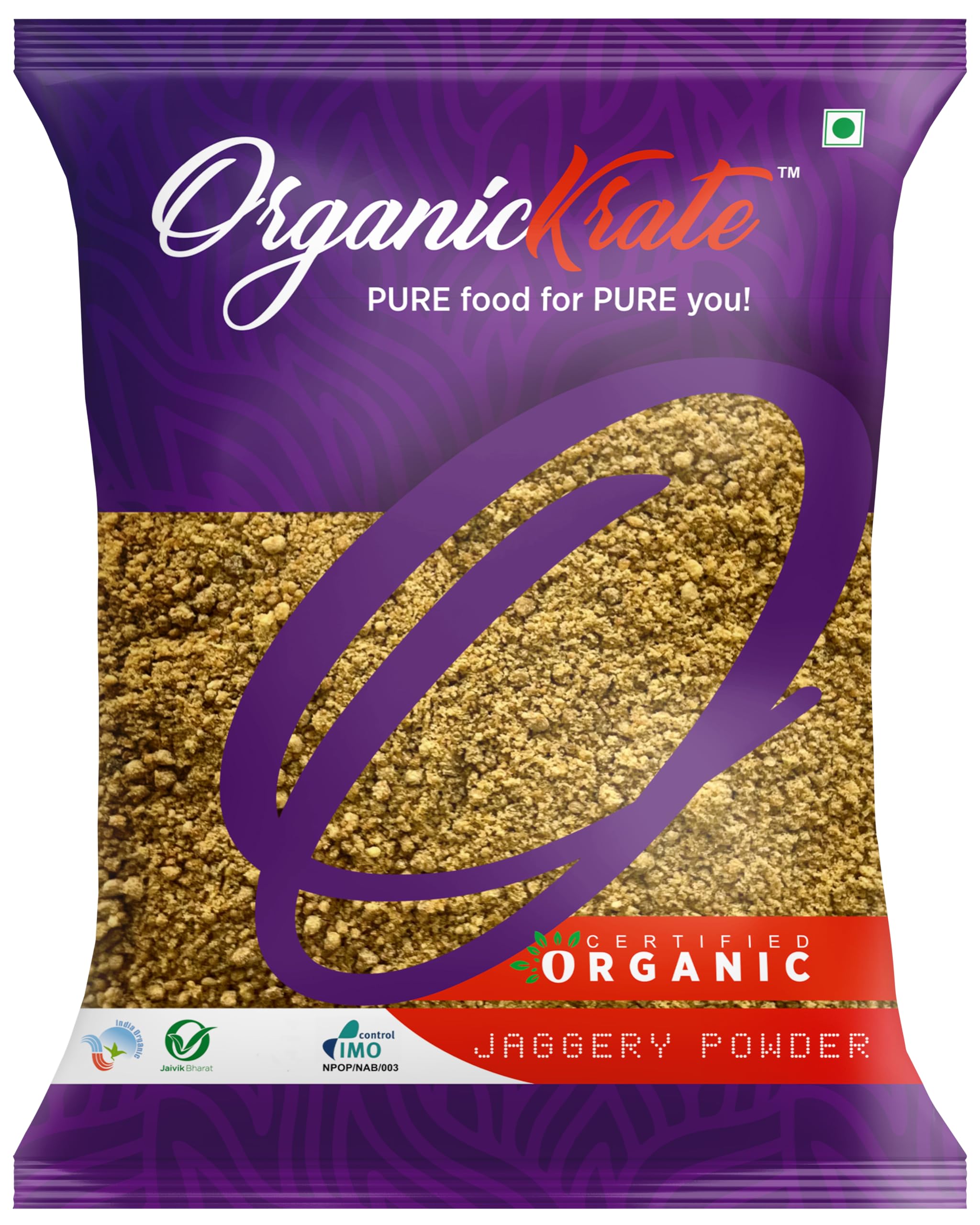 OrganicKrate Organic Jaggery Powder Sugarcane Jaggery Nutrient Rich Organic Gud Powder Added Chemical Free Preservative Free. NON-GMO 900 Grams (B0CXY2RFVM) Amazon Price History, Amazon Price Tracker