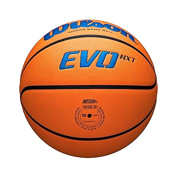 Wilson EVO NXT バスケットボール EVO NXT ゲームボール FIBA公認球 6号/7号 人工皮革 by Wilson