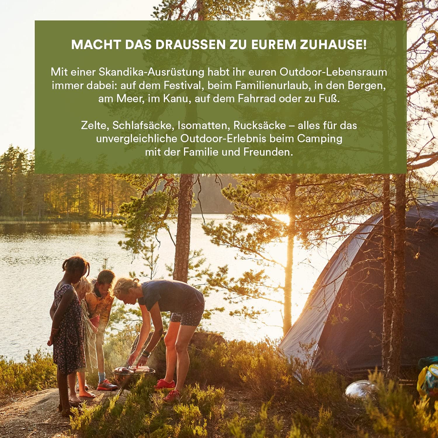 Skandika Comanche Tente Tipi | Tente de Camping 8 Personnes, Sol Cousu, avec/sans système de Fermeture éclair, Hauteur 2,5 m, imperméable | Tente Indienne, Glamping