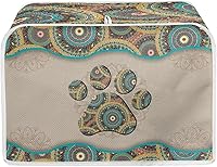 Vista 23 de Dolyues Cubierta para tostadora con estampado de pollo, 4 rebanadas, cubiertas para electrodomésticos pequeños de cocina, protección contra el polvo