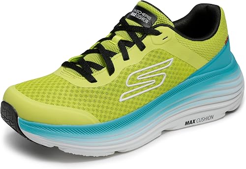 SKECHERS MENS, MAX CUSHIONING ENDEAVOUR, LIME