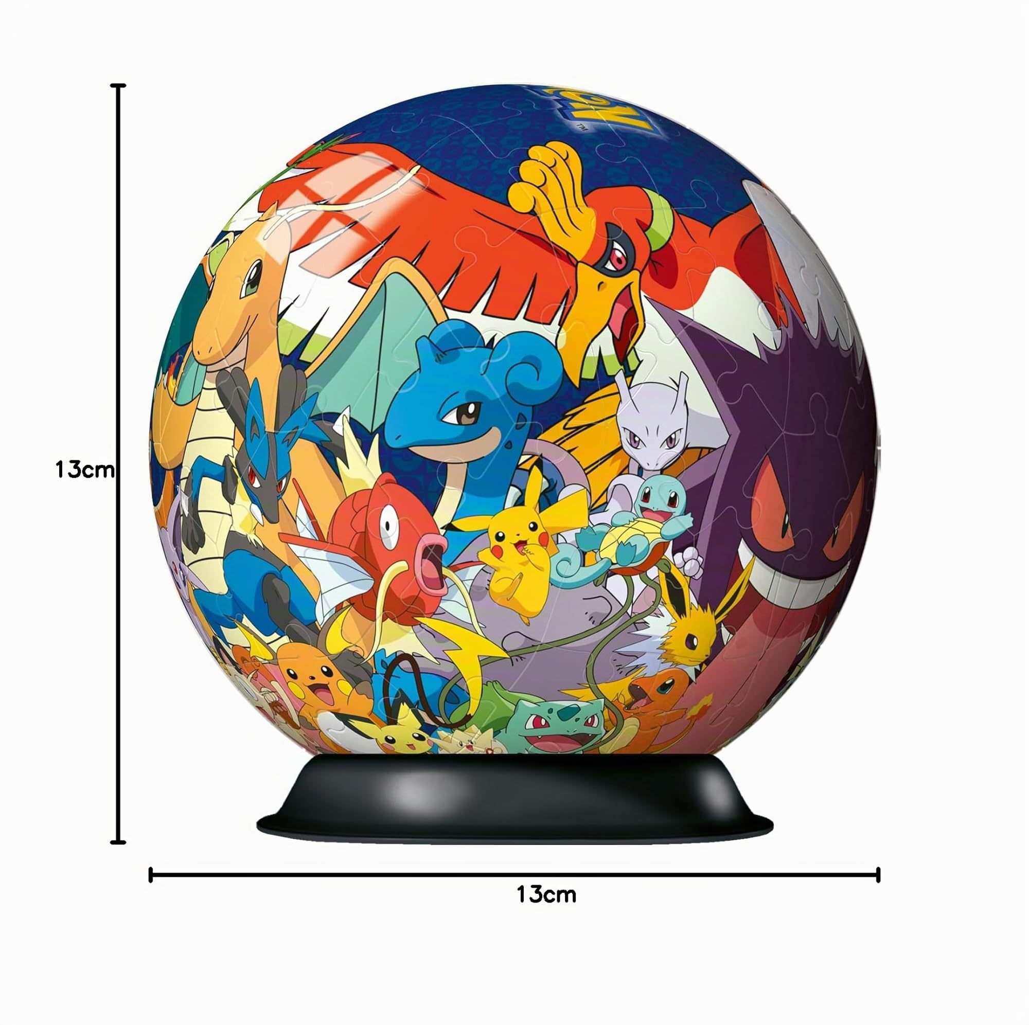 Ravensburger - Puzzle 3D Niños Pokemon | Puzzle Pokemon para Niños De 6 Años O Más | Maquetas para Montar con 73 Piezas | Puzzles 3D Niño
