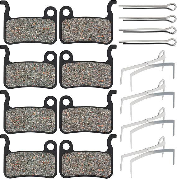 Road Passion Bike Brake Pad for Disc Brake M505 M535 M545 M585 M595 M596 M601 M665 M765 M775 M776 M800 M965 M966 M975 BR-T665 Alfine A500 BRS505 BRS501 BRS500 Hone M601 Bicycle
