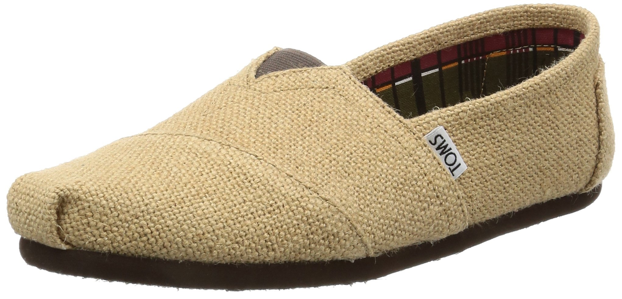 Toms Classic Natural Burlap Womens Canvas Espadrilles Shoes