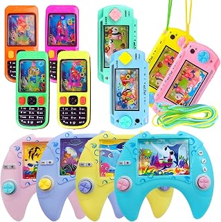 12 Piezas Juegos de Agua para Niños Anillo de Agua (Color Aleatorio) Juguetes de Agua de Lanzamiento de Anillos Regalos Cumpleaños Niños Colegio Juego Regalos Interesantes para Diversas Actividades