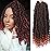 350 Passion Twist hair Pretwisted, 10 Inch 9 Packs Passion Twist Crochet Hair,Soft Pre Twisted and Looped Crochet Hair For Women, Short Curly Crochet Braids(10,T1B/350)