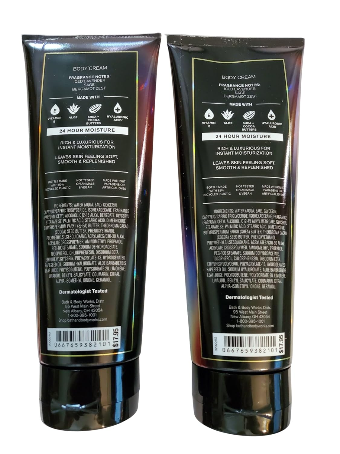 Bath & Body Works Men's To the Moon Ultimate Hydration Body Cream 8 Ounces Pack of 2 - Image 2