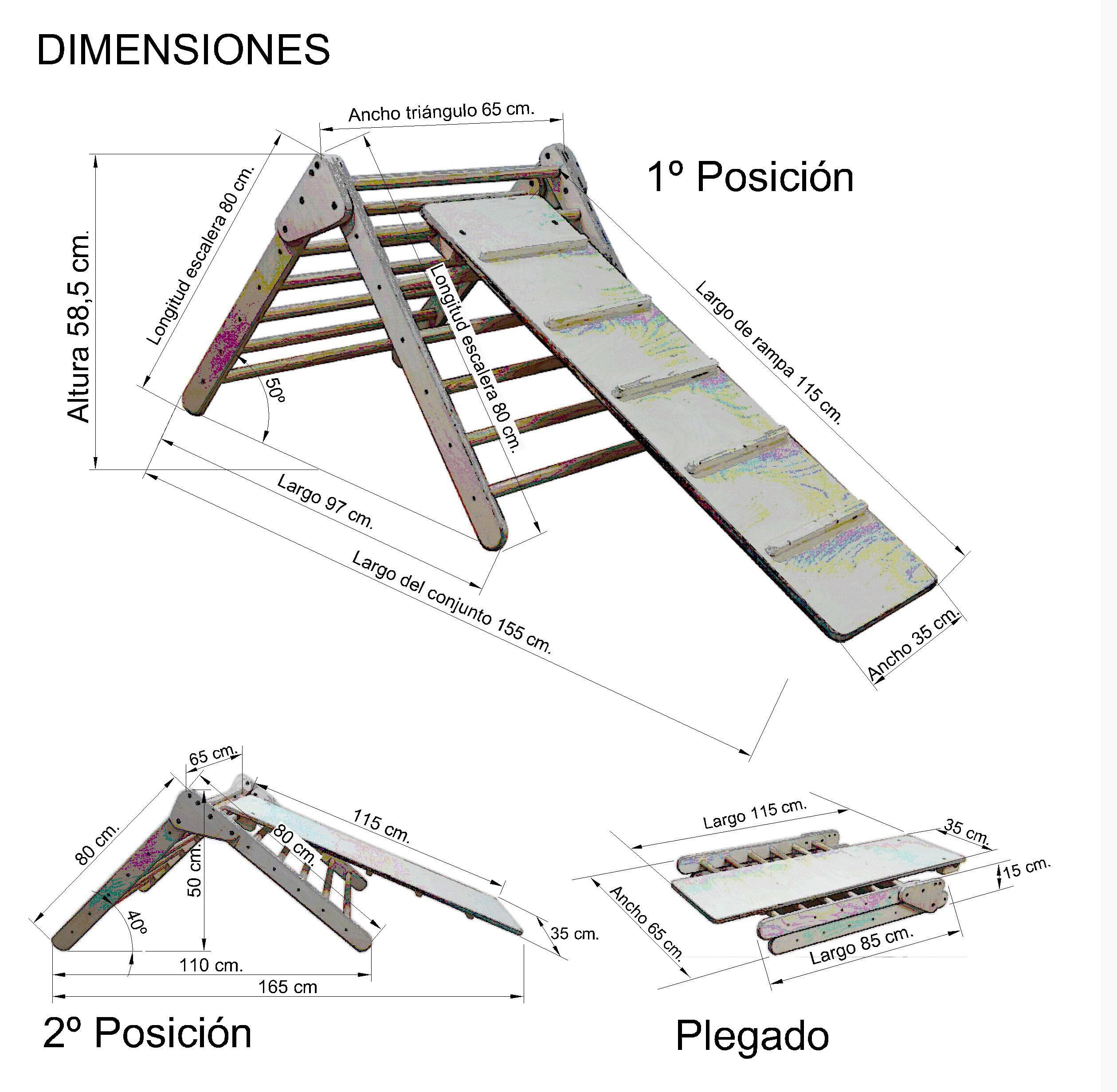 Artesano TRIÁNGULO Escalera MONTADO Plegable Certificación Europea Marcado CE