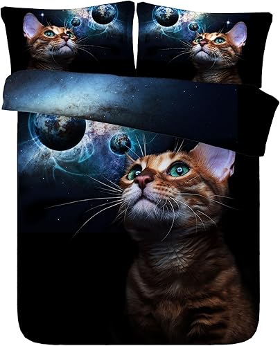 Miniatura 9 de Juego de ropa de cama exótica 3D con patrón de lobo del desierto dorado tamaño Queen para adolescentes niños y hombres decoración de dormitorio de