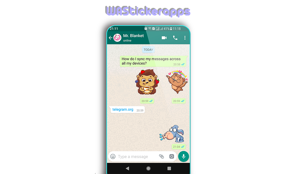 WAStickerApps Cute Animal for Android