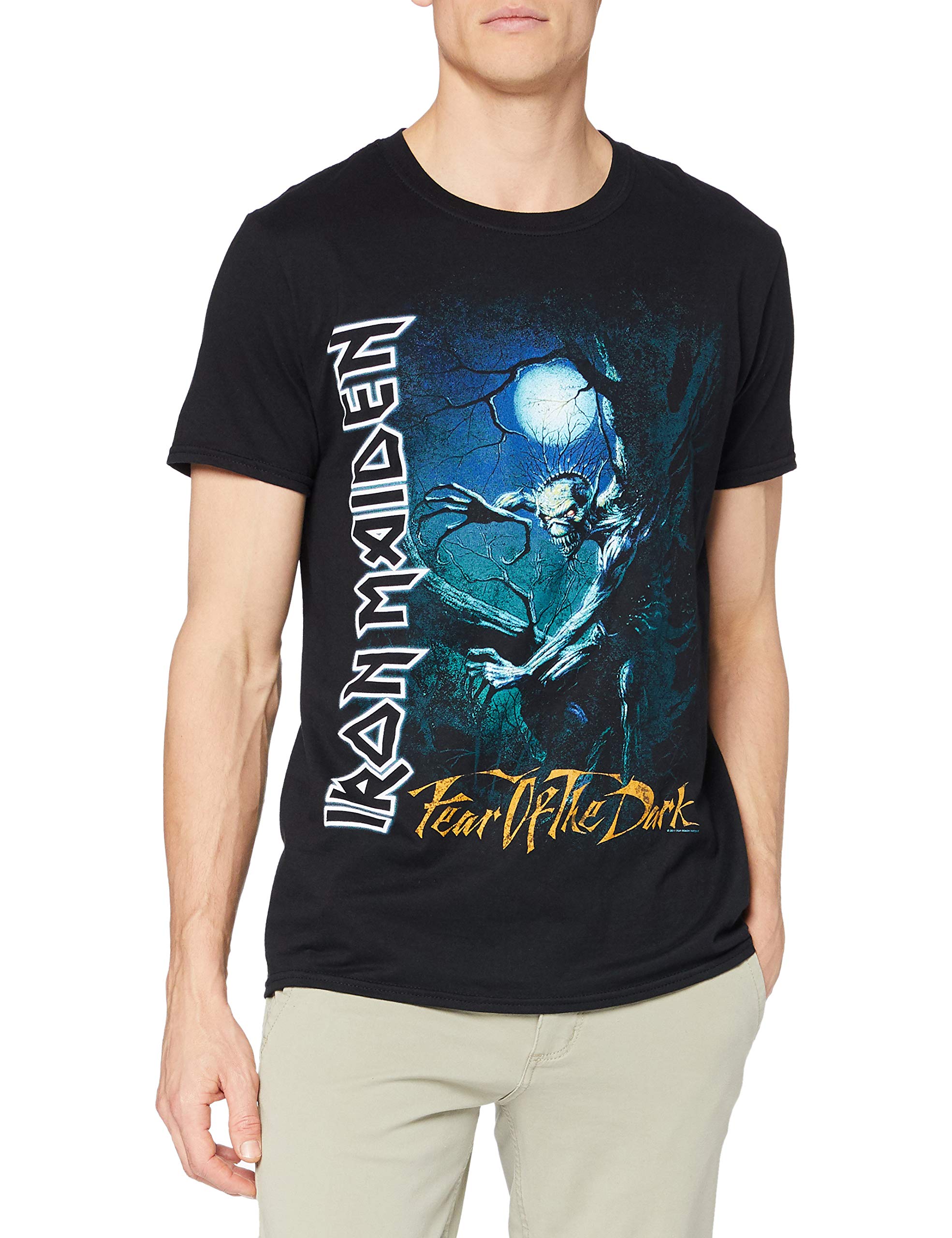 Rockoff TradeMen's Fear of The Dark Tree Sprite T-Shirt, Black, XL