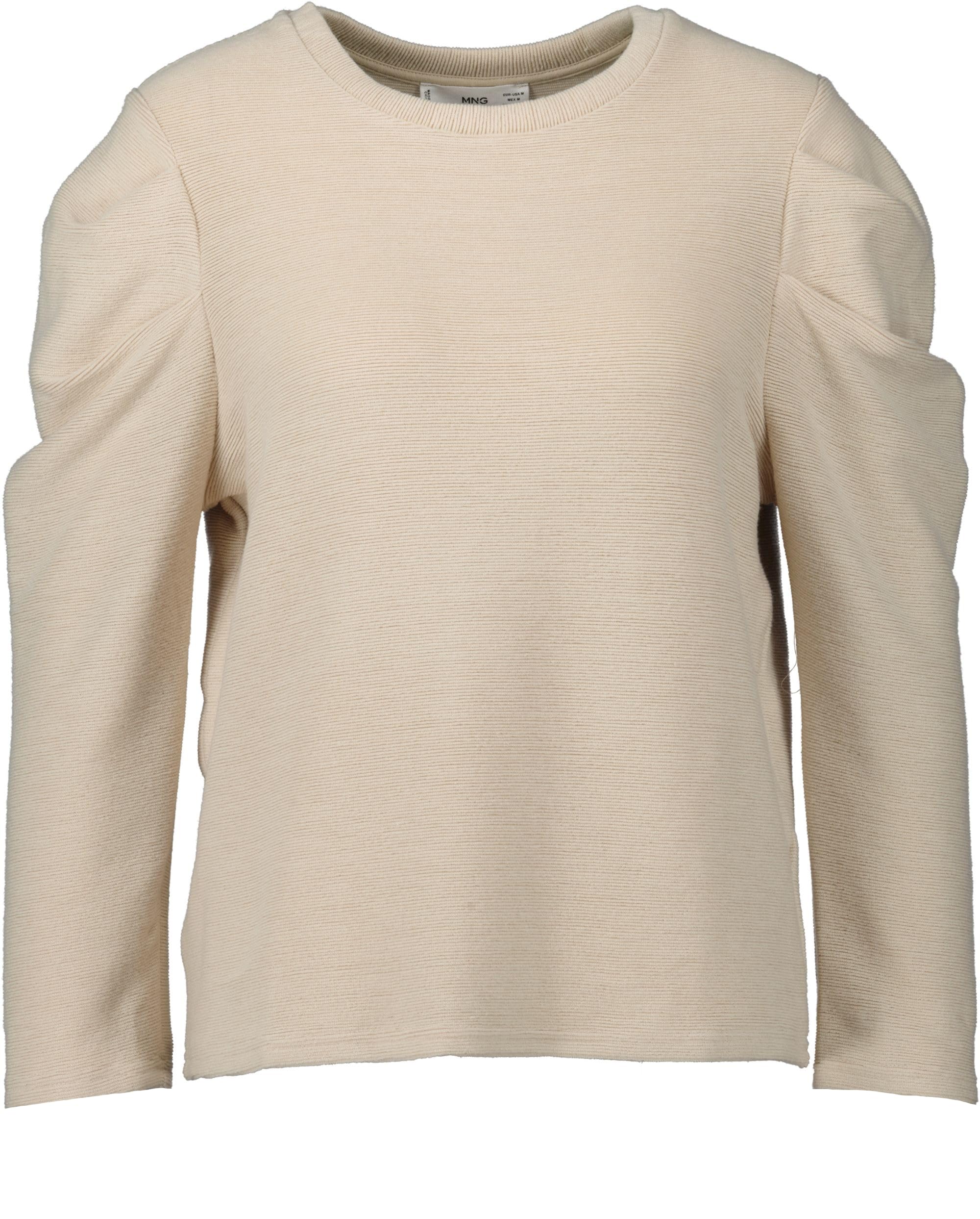 Mango - Pull à col montant à surpiqûres - Beige | ASOS