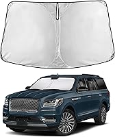 Vista 132 de EcoNour Parasol para Subaru Crosstrek 2013-2015 2016 2017, visera solar para parabrisas delantero y ventana, bloqueador de calor UV y protector